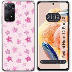 Funda Silicona Xiaomi Redmi Note 12 Pro 4G Flores