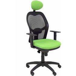 Silla de Oficina con Cabecero Jorquera P&C BALI22C Verde Pistacho