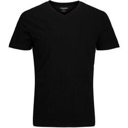 Camiseta para Hombre JACK & JONES (2XL - Negro)