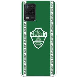 Funda para Realme 8 5G del Elche CF Escudo Fondo Verde Escudo Fondo Verde - Licencia Oficial Elche CF