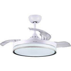 VENTILADOR TECHO SOGO 21840 106CM LED 3 ASPAS