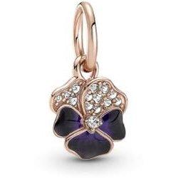 Charm Colgante Pandora Rose Flor Pensamiento