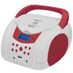 RADIO CD NEVIR NVR483UB BLUETOOTH BLANCO ROJO