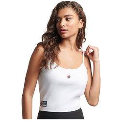 Camiseta Superdry Code Tirantes Blanca para Mujer