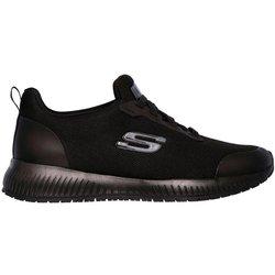 Zapatilla Skechers Work Squad Negro Mujer