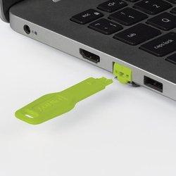 Lindy RJ45 PORT BLOCKER KEY, GREEN