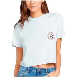 Camiseta de Mujer VOLCOM Corta Pocket Dial Blanco (M)