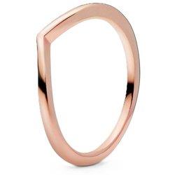 Anillo Mujer Pandora WISHBONE 14K ROSE GOLD-PLATED - RING - SIZE 48