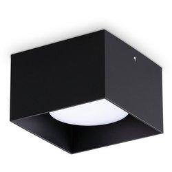 Spike Downlight de superficie cuadrado negro - Ideal Lux