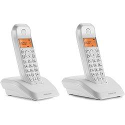 MOTOROLA S1202 Telefono DECT DUO Blanco