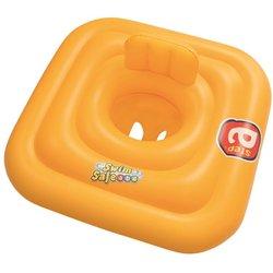 Flotador Asiento Cuadrado Bebé 76x76 Cm. Swin Safe Bestway 32050