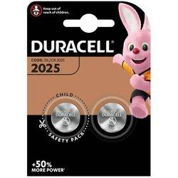 Duracell pilas planas de litio 3v - cr2025 blister 2