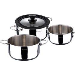 MASTER PRO BGMP2160 BATERIA COCINA 3 OLLAS + TAPA