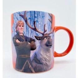 TAZA SVEN & KRISTOFF - MUG Frozen II - Taza de Porcelana -  Multicolor - Capacidad 350 ml - Producto Oficial DISNEY FROZEN