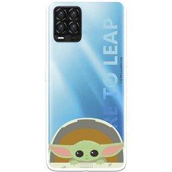 Funda para Realme 8 Oficial de Star Wars Baby Yoda Sonrisas - The Mandalorian