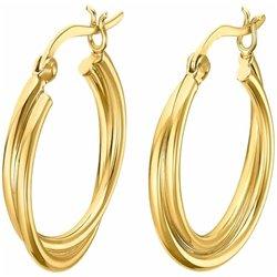 LOTUS SILVER Pendientes LP3385-4 Hoops Plata Mujer