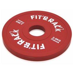 Peso adicional de competición Fit & Rack 2,5kg