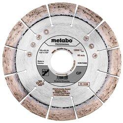 Metabo disco de cortar de diamante 115x22,23mm, gp, granit professional (628575000)