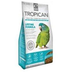 Tropican comida de mantenimiento para loros, 820g