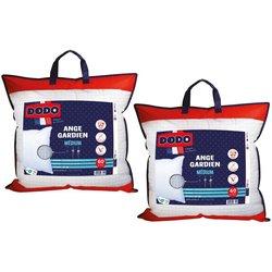 Juego de 2 almohadas DODO - Protección Total anti ácaros - 60 x 60 cm - ANGE GARDIEN