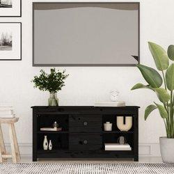 Mueble De Tv VIDAXL Negro Madera (103x36.5x52 cm )