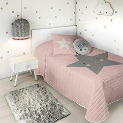 Colcha bouti happy star cama 90