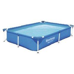 PISCINA BESTWAY RECTANGULAR 221X150X43 1200LT STEEL PRO