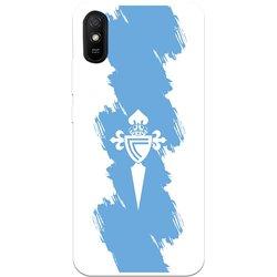 Funda Licencia Oficial RC Celta Escudo Trazo Azul para Xiaomi Redmi 9A