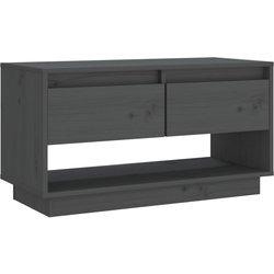 Mueble de TV VIDAXL Gris Madera (74x34x40 cm )