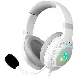 Auriculares con Micrófono Newskill Blanco