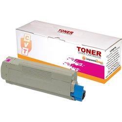 Tóner Compatible con OKI 43872306 Magenta