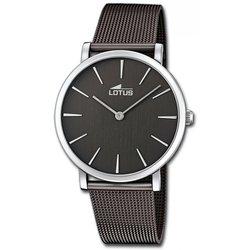 Reloj Lotus Minimalist 18771/1 hombre acero negro