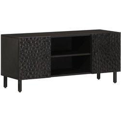 Mueble De Tv VIDAXL Negro Madera (105x33x46 cm)