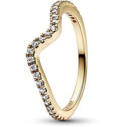 Pandora Anillo Ola Brillante 162539C01 , para Mujer