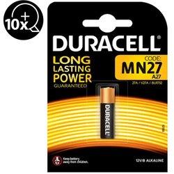 Duracell 10x Pilas Alcalinas Especiales, Batería Original, MN11 MN21 MN27, Blister