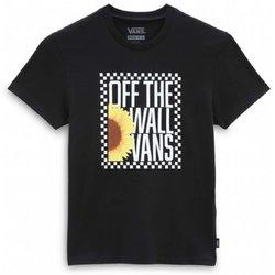 CAMISETA VANS SUNLIT CREW NEGRO T SHIRT TEE VN0A7RUNBLK1