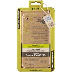 Funda muvit recycletek para samsung galaxy a14 4g - 5g transparente