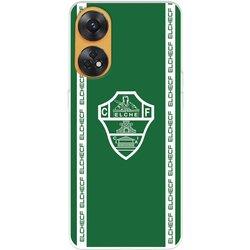 Funda para Oppo Reno 8T del Elche CF Escudo Fondo Verde  - Licencia Oficial Elche CF