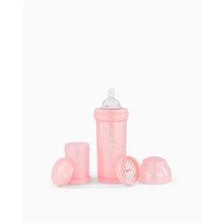 Twistshake - Biberón 180 ml - Rosa