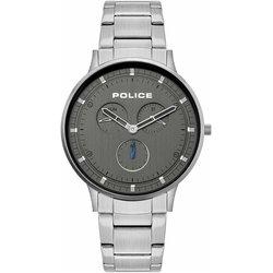 Reloj POLICE Hombre (Piel - Plateado)