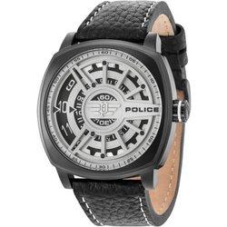 Reloj POLICE Hombre (Piel - Negro)