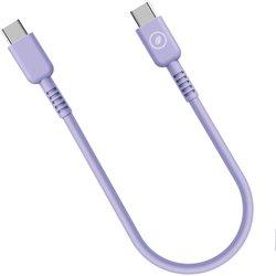 Muvit For Change Cable USB-C a USB-C 3A/60W 0.2m Lavanda