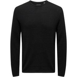 Jersey only & sons reg 12 struc black hombre