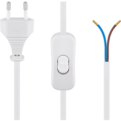 Cable de Alimentación GOOBAY (1.5 m - Blanco)