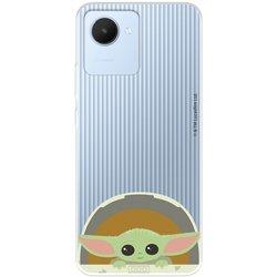 Funda Para Realme C30 Oficial De Star Wars Baby Yoda Sonrisas - The Mandalorian