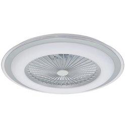 Akunadecor - Ventilador De Techo Metal Plata Bise