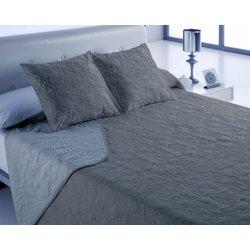 Colcha HOSTELINE VEGAS (Gris oscuro - 230 x 260 cm)