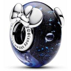 Charm Pandora Cristal Murano Azul Mickey Mouse  792958C01