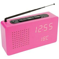 Fisura – Radio despertador reloj . Radio portátil de sobremesa. Reloj despertador digital con radio 17,7 x 4,5 x 9 centímetros. Variedad de modelos.