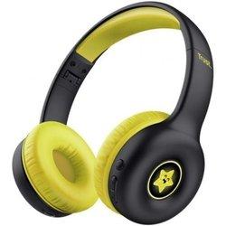 Auriculares Infantiles Inalambricos Trust Nouna Kids/ con Microfono/ Negros